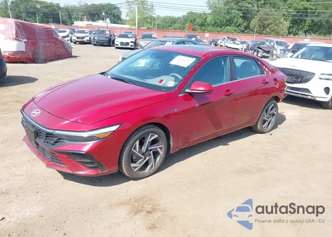 2024 Hyundai Elantra Sel из США, поврежденный, VIN KMHLS4DG7RU783681